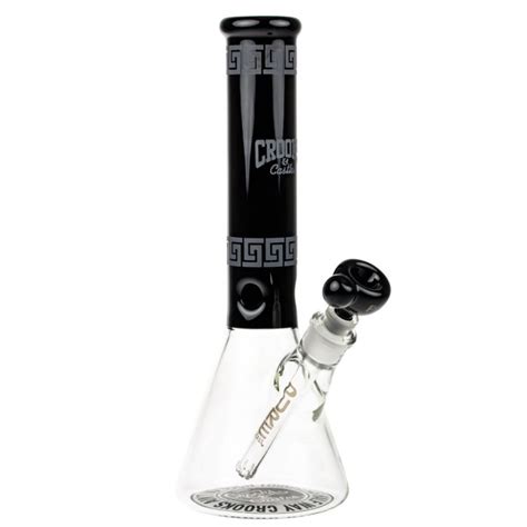 Pure Glass Crooks and Castles Beaker Ice Bong.